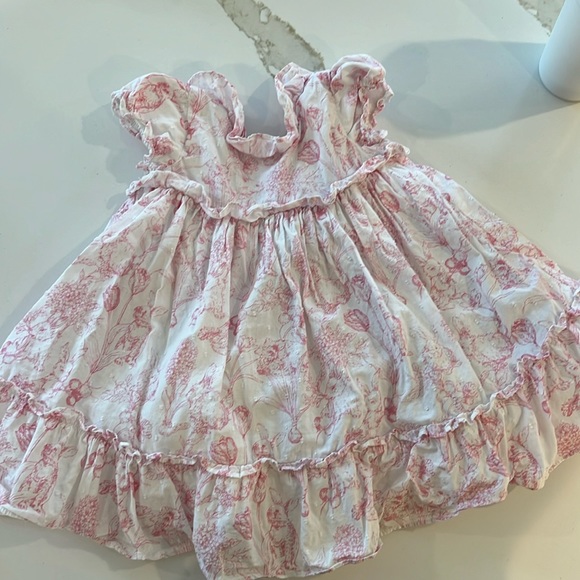 Easter Janie and Jack bunny toile dress - Picture 1 of 3